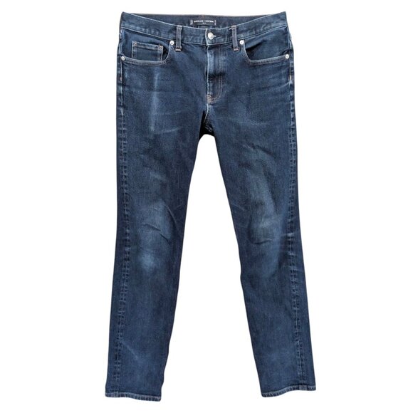 Everlane Uniform Slim Fit Jeans Mens Blue Cotton Stretch Denim Size 32x34 - Picture 1 of 11